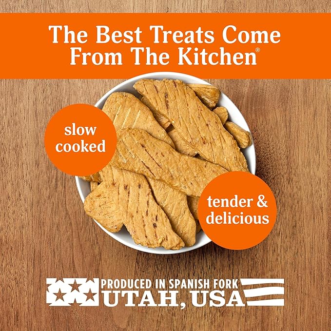 Milo's Kitchen Homestyle Dog Treats, Chicken Jerky, 8.5 Ounce, High Protein, No Artifical Flavors