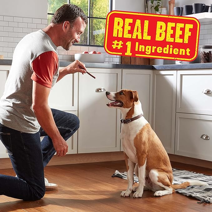 Pup-Peroni Dog Treats, Filet Mignon & Bacon Flavors, 22.5 Ounce, Made with Real Steak (Pack of 2)