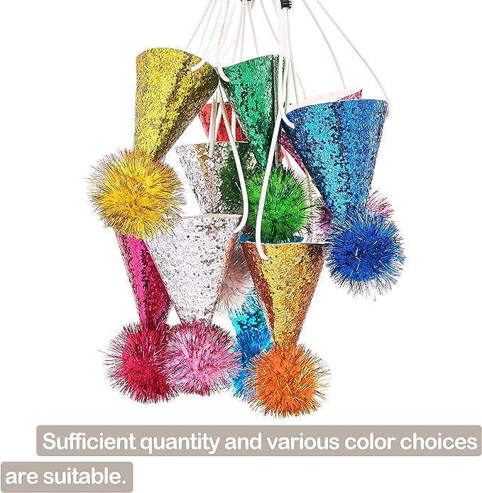 PET SHOW 10pcs Mini Small Dog Hats Cat Birthday Party Hat Rabbit Hats for Holiday Wedding Puppies Kittens Costume Accessories