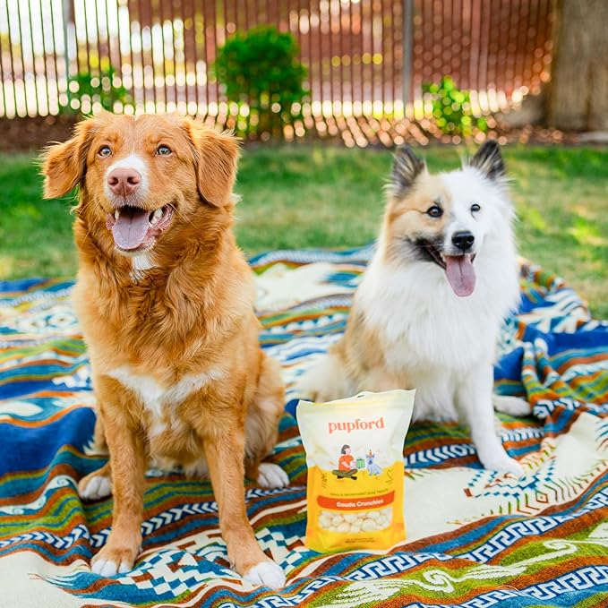 Pupford Cheese Crunchies, Premium Single-Ingredient Treat for Dogs & Puppies (Gouda, 7.50 oz)