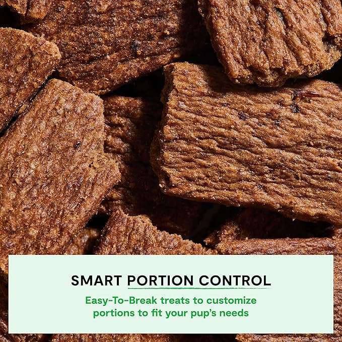Open Farm, Dehydrated Dog Treats, High Protein & Low Carbohydrate Dog Snacks, Chewy Texture, Made with Ethically & Sustainably Sourced Ingredients, Pork Recipe, 4.5oz Pouch