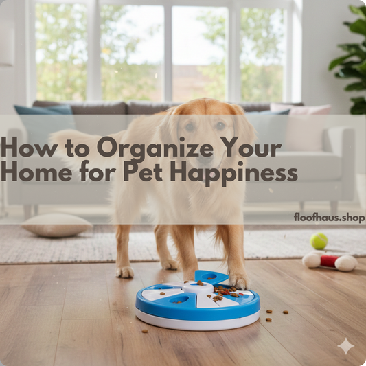 How to Organize Your Home for Pet Happiness