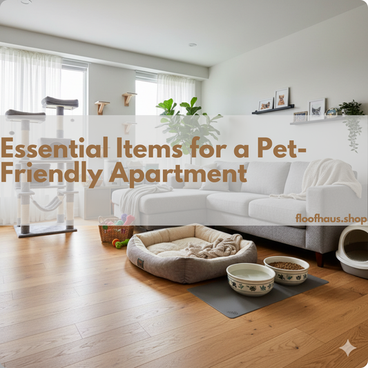 Essential Items for a Pet-Friendly Apartment