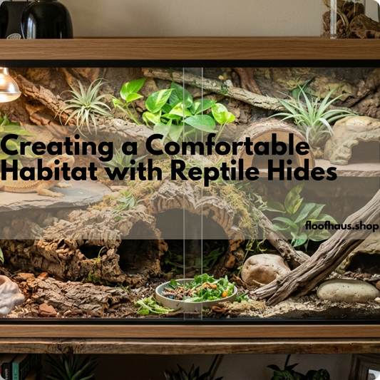 Creating a Comfortable Habitat with Reptile Hides