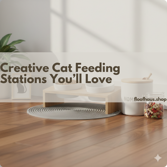 Creative Cat Feeding Station You’ll Love