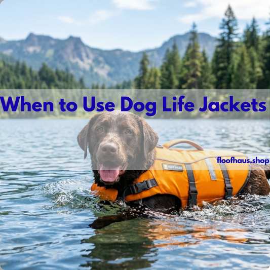 When to Use Dog Life Jackets