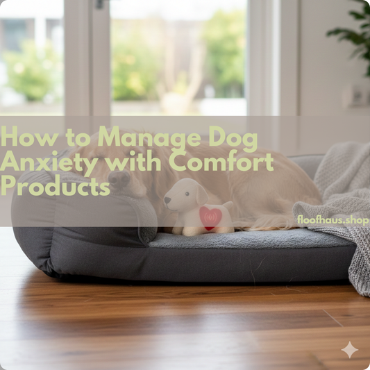 How to Manage Dog Anxiety with Comfort Products