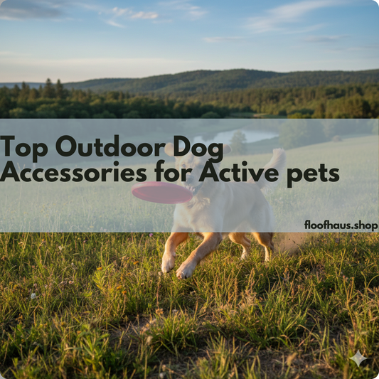 Top Outdoor Dog Accessories for Active pets