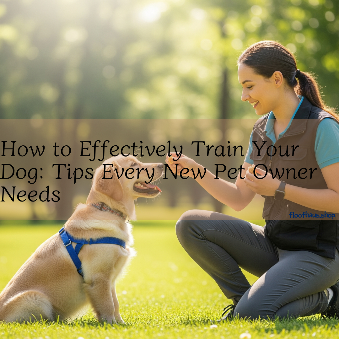How to Effectively Train Your Dog: Tips Every New Pet Owner Needs