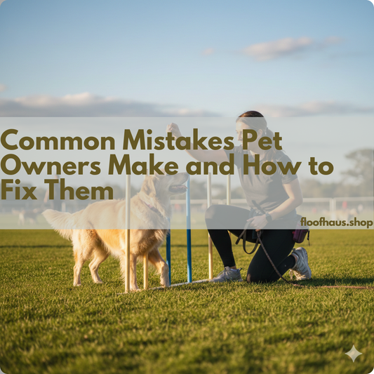 Common Mistakes Pet Owners Make and How to Fix Them