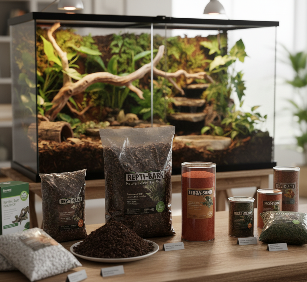 Reptiles & Amphibians Bedding, Sand & Substrate