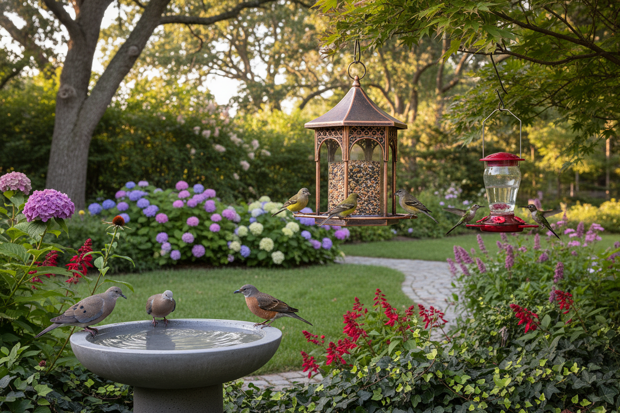 Bird Feeders & Waterers