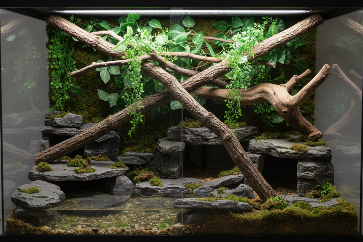 Reptiles & Amphibians Habitat Décor