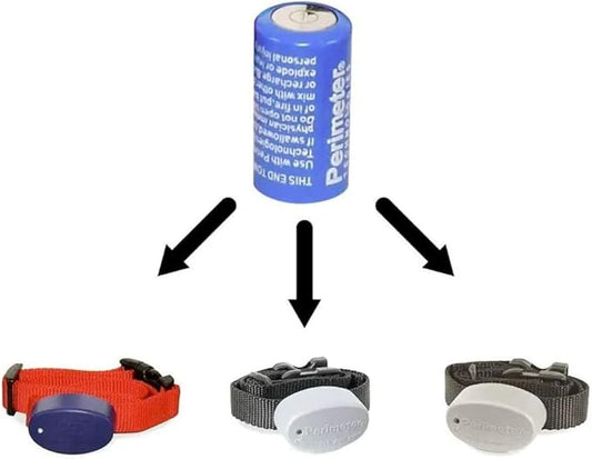 Extreme Dog Fence 6v Battery for Underground Electric Dog Fence Collar Receivers - 10 Pack