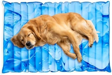 Dog Cooling Mat,Pet Cooling Mat for Dogs and Cats,Easy Washable,Suitable for All Types of Pets,Summer Keep Your Pet Cool (47.2X29.5in)