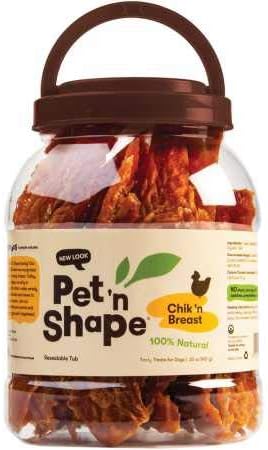 Pet 'n Shape Chik 'n Breast Jerky Dog Treats - 2 Pound