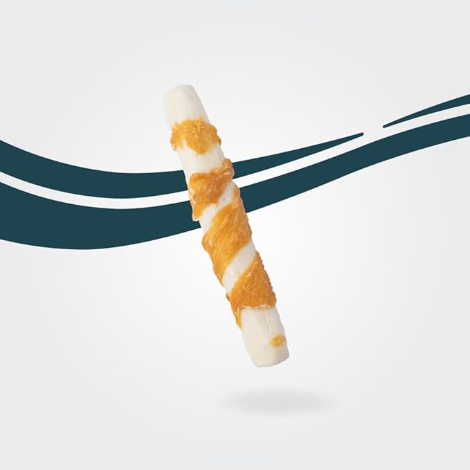 Good ’n’ Fit Small Rolls Made With Real Venison, 10 Count, Highly Digestible Rawhide For Dogs
