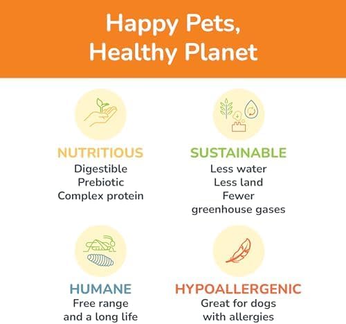 Jiminy's Chewy Cricket Training Treats for Dogs, Low Calorie, Hypoallergenic, Made in USA, 6oz, Pumpkin & Carrot (Pack of 1)