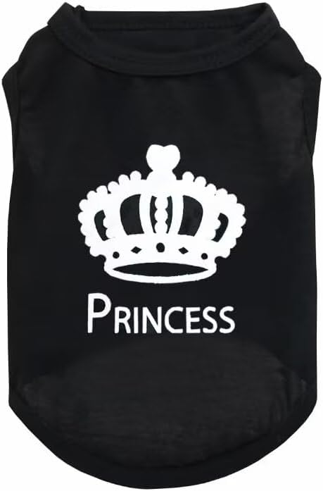 6Pcs Dog Clothes for Small Medium Puppy Girl Summer Shirt Costume for Chihuahua Yorkie Female Pet Outfits Cat Clothing Pink Vest Apparel