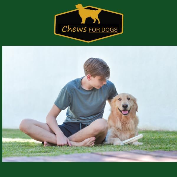 Chews for Dogs Retriever roll 7-8 Inches Extra Thick (40 Pack)