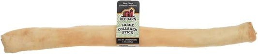 Beef Collagen Sticks for Dogs, Long Lasting Collagen Chews for Dogs. Bully Sticks Alternative High Protein Dental Treats w/ Natural Collagen for Dogs Supports Joint, Skin & Coat Health