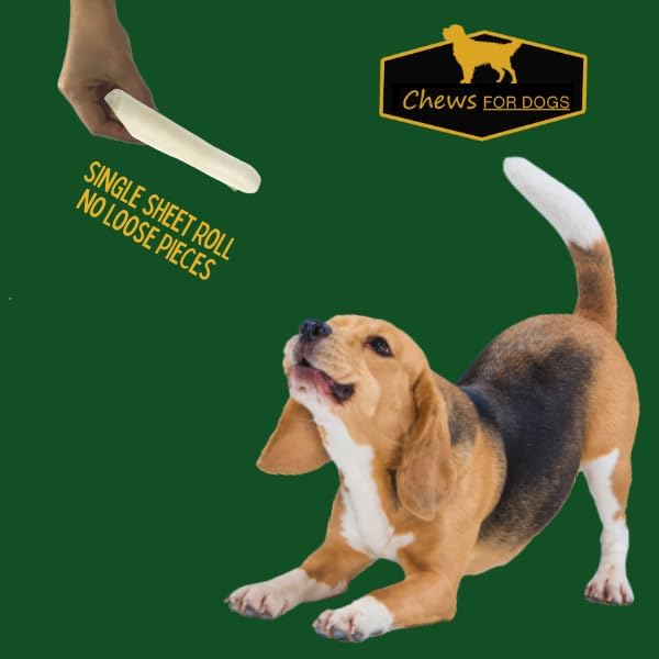 Chews for Dogs Retriever roll 7-8 Inches Extra Thick (40 Pack)