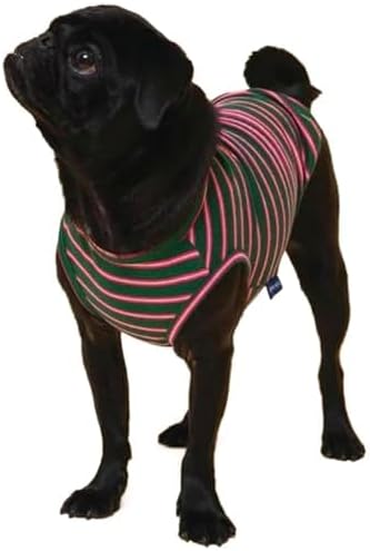Little Beast Dog Clothes - Pet Clothes for Large, Medium, and Small Dogs (Dog Shirts Come in Multiple Colors and Styles) - Size: Large Dogs, Dark Green/Red