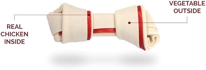 DreamBone Mini Chews, Made With Real Chicken, Rawhide Free Chews For Dogs, 24 Count