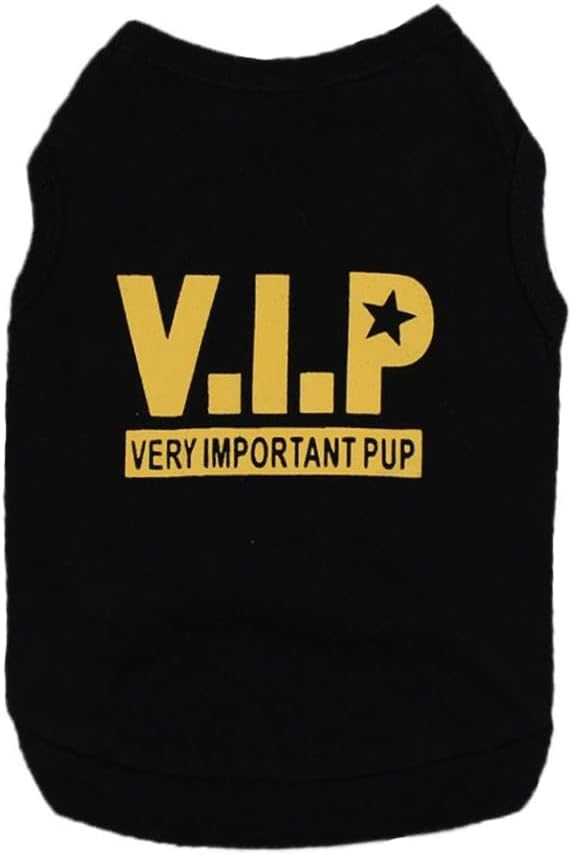 Dog Clothes for Small Dogs Apparel Chihuahua Clothes Boy Puppy Outfits Security Pet Tshirts Cat Shirts Costume Doggie Vest