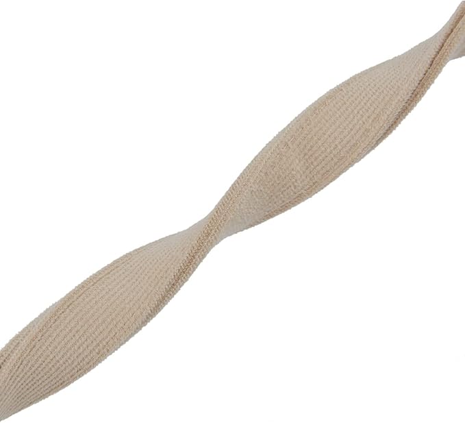 Soft Dog Collar with Metal Buckle Adjustable Durable Comfort Cotton Corduroy Collars for Large Medium Small Dogs Velvet Dog Collars, White