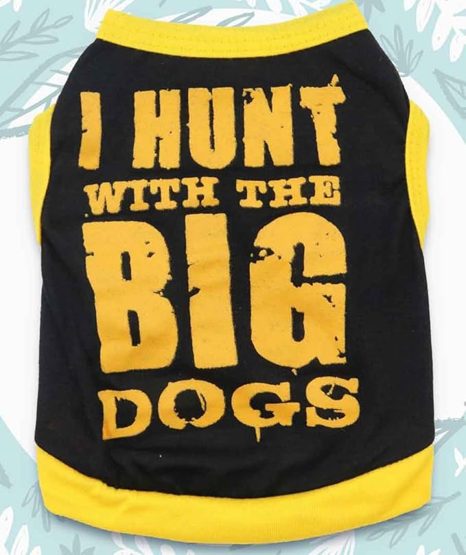 6 Packs Extra Small Dog Puppy Shirts Boy Dog Clothes Funny Cute Dogs T Shirt for Small Dogs Boys XS Puppy Tshirt Cat Clothing Female Vest Apparel, XS