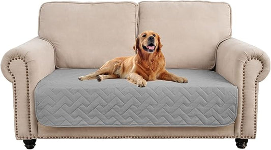 fuguitex Waterproof Dog Bed Cover Couch Cover for Pet Anti-Slip Cat Mat Pet Pad Blanket for Sofa Chair Recliner Bed Furniture Protrctor