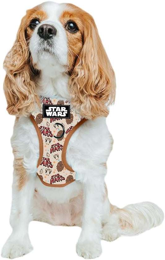 Dog Adjustable Harness - Star Wars™ The Rebel Alliance - S, Breathable Mesh, No Pull Design with Two D-Rings, Patented Design, Perfect for Small Dogs and Puppies