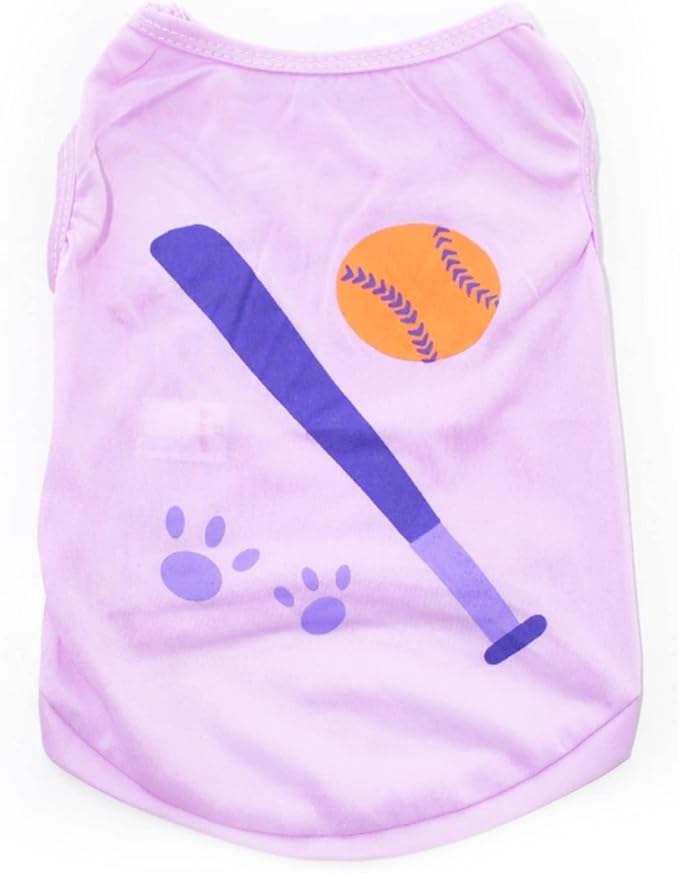 8 Pieces Dog Shirts Dogs Puppy T-Shirts Clothes Apparel for Small Medium Dogs Girl|Boy