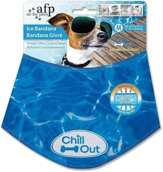 ALL FOR PAWS Chill Out Ice Bandana, Small