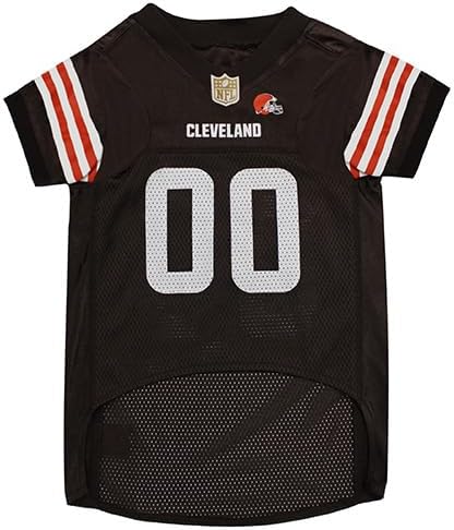 Pets First Cleveland Browns Dog Jersey, XX-Large. Best Football Jersey Costume for Dogs & Cats