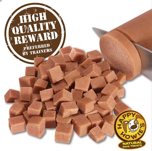 Happy Howie's Soft Meat Roll Treat - Soft Dog Food Rolls, High Protein, Natural Ingredients, for All Dogs, Made in USA - Turkey, 12 Oz (Pack of 4)