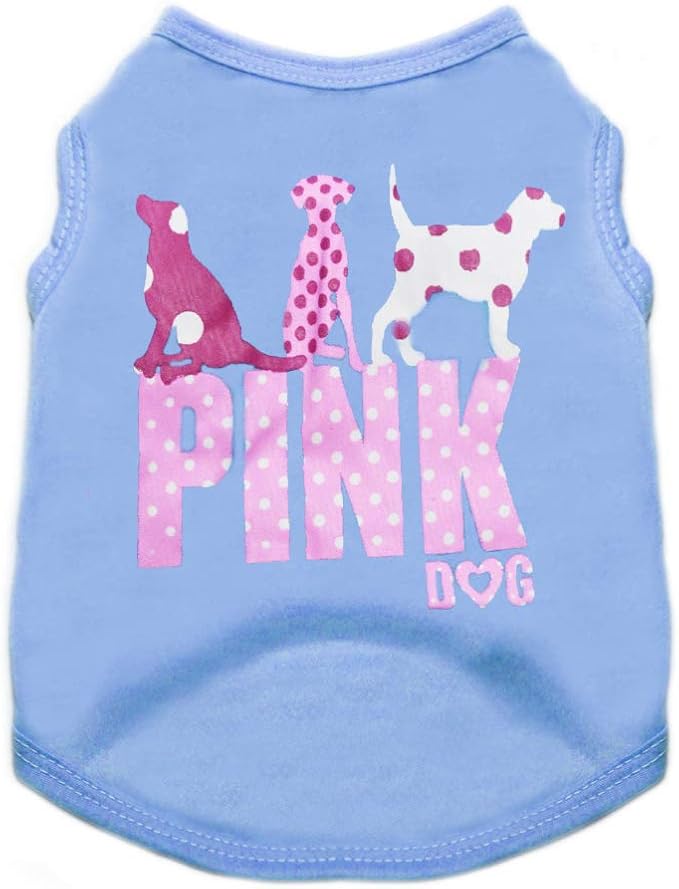 Cute Dog Shirt for Small Medium Puppy, Cat Apparel for Boy|Girl Dog Clothes, Christmas New Year Fashion Female Outfit
