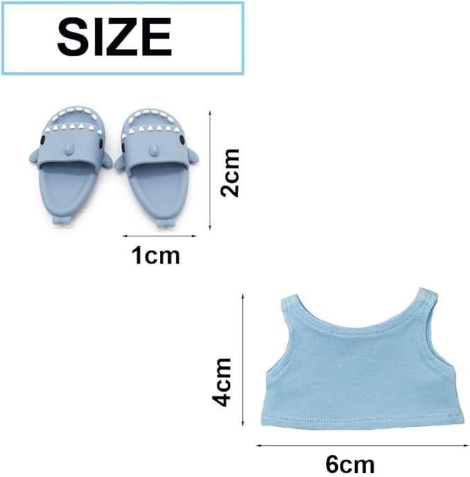 Hamster Costume Set with Shirt, Hat, Shoes, Small Animal Cute Shark Slipper for Real Pets, Cute Mini Rat Holiday Party Clothes, for Fun, Photos. (Purple)