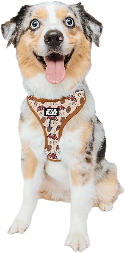 Dog Adjustable Harness - Star Wars™ The Rebel Alliance - M, Breathable Mesh, No Pull Design with Two D-Rings, Patented Design, Perfect for Small Dogs and Puppies