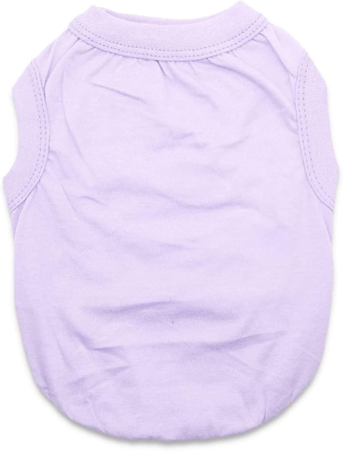 6 Pack Yorkie Clothes Plain Extra Small Dog T Shirt 100% Cotton Solid XS Puppy Clothes Blank Chihuahua Clothes Girl Puppy Tshirt for Boy Dogs Shirts Pet T-Shirt for Small Dogs Cats, XS