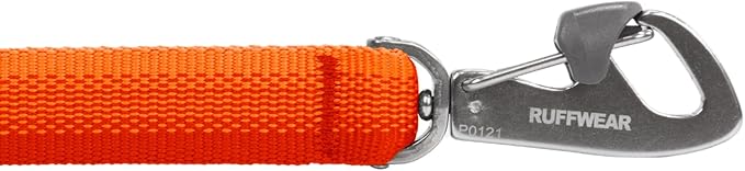 Ruffwear, Front Range Dog Leash, 5 ft Lead with Padded Handle for Everyday Walking, Blaze Orange