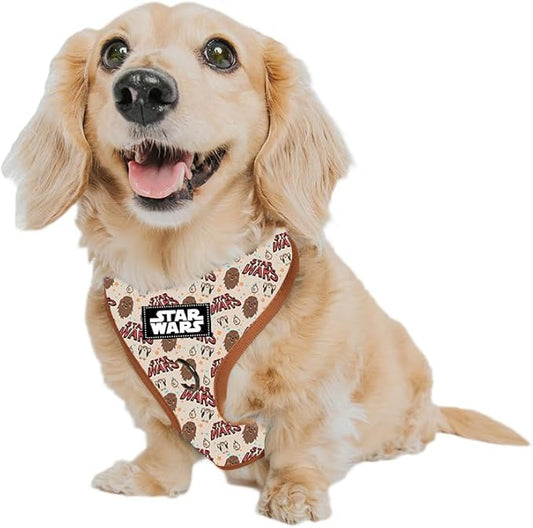 Dog Adjustable Harness - Star Wars™ The Rebel Alliance - XS, Breathable Mesh, No Pull Design with Two D-Rings, Patented Design, Perfect for Small Dogs and Puppies