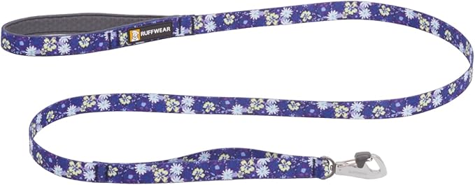 Ruffwear, Front Range Dog Leash, 5 ft Lead with Padded Handle for Everyday Walking, Wildflower