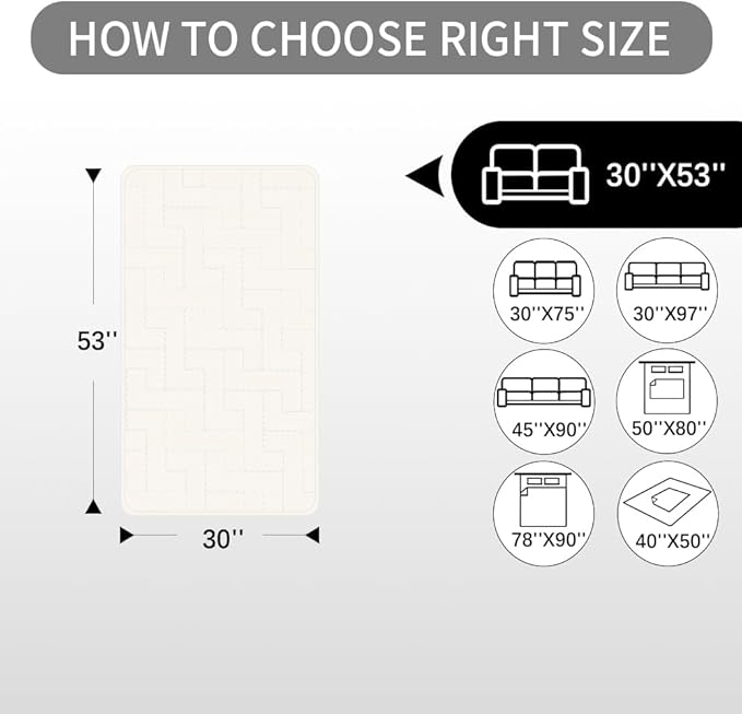 fuguitex Waterproof Dog Bed Cover Couch Cover for Pet Anti-Slip Cat Mat Pet Pad Blanket for Sofa Chair Recliner Bed Furniture Protrctor