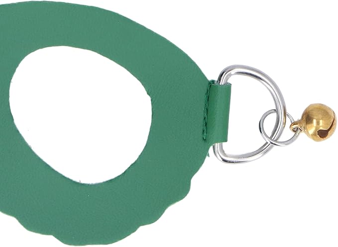 Hamster Harness and Leash Set No Pulling Guinea Pig Striped Harness Hamster Harness Vest or Ferret, Iguana, Hamster, Bearded Dragon Green