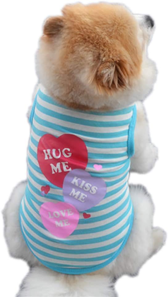 Small Dog Clothes for Boys Dogs Shirts Cat Shirts French Bulldog Clothes Cute Tiny Doggy Apparels Yorkie Costume