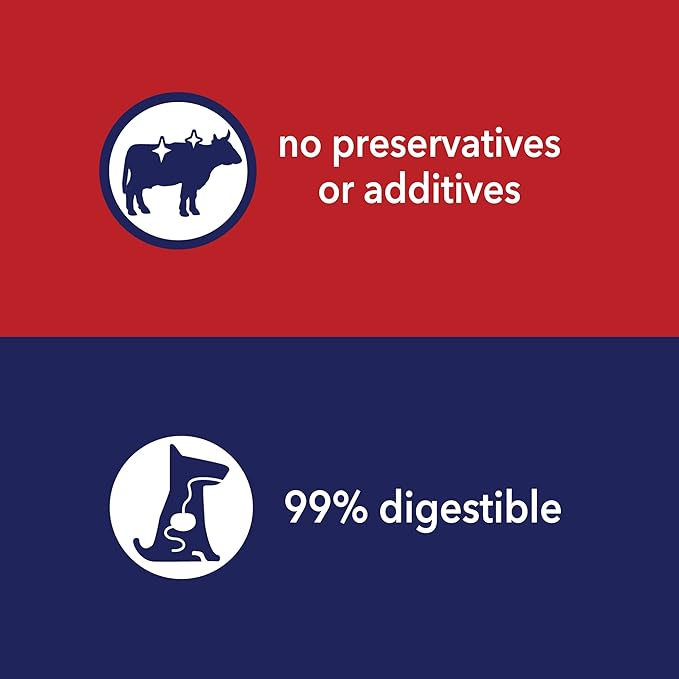 Pet Factory American Beefhide 5" Munch Mini Rolls Dog Chew Treats - Natural Flavor, 40 Count/1 Pack