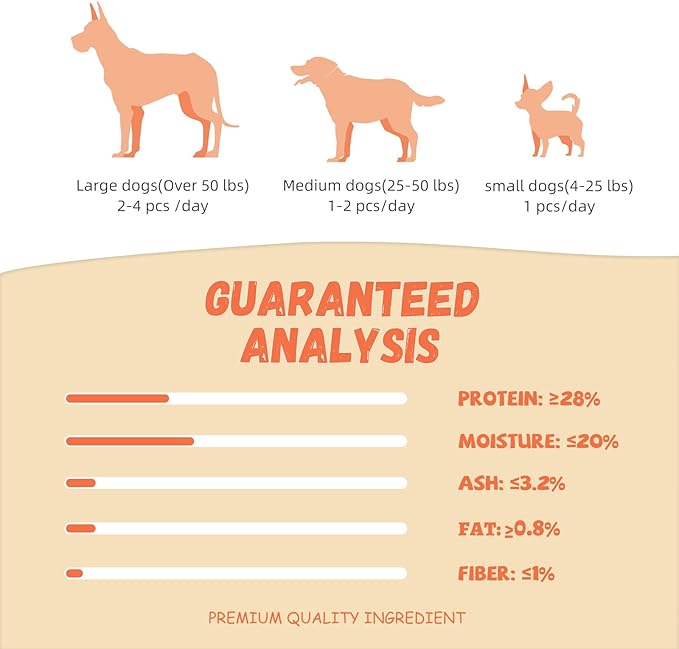 Dog Treats, Chicken Wrapped Calcium Bone Rawhide-Free Grain-Free Training Treats for Dogs Teeth Cleanning Breath Fresh Dog Chewy Snacks for Medium Large Dogs 10.58 oz or 18-19 pcs