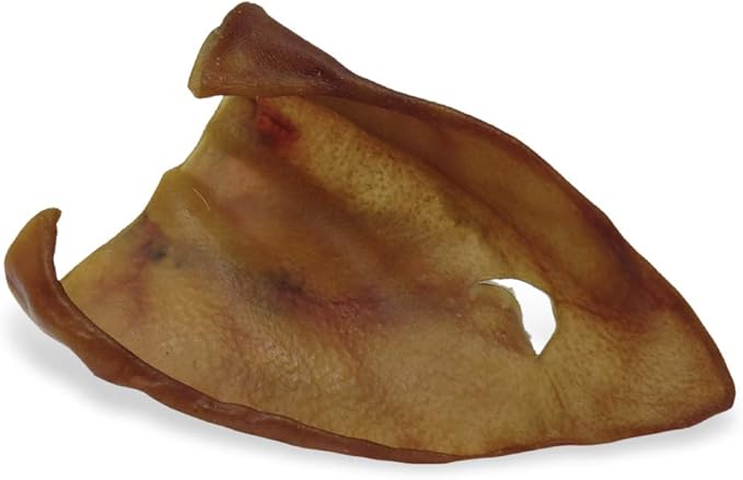 Pig Ears Dog Treats (32-Pack) Natural, Healthy Training Snack | Meaty Protein, Oven-Baked Flavor | Promote Dental Health | Made in Canada